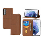 Custodia per telefono in pelle PU con vibrazione orizzontale magnetica con cuciture a trama tessuta, For Samaung Galaxy S22 5G, For Samaung Galaxy S22+ 5G