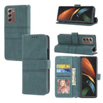 Custodia in pelle per telefono a vibrazione orizzontale in PU + TPU con fibbia magnetica a righe in rilievo, For Samsung Galaxy Z Fold3 5G, For Samsung Galaxy Z Fold2 5G, For Samaung Galaxy S22 5G, For Samaung Galaxy S22+ 5G