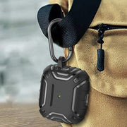 Custodia protettiva per auricolari anticaduta in TPU alieno con gancio per AirPods 3