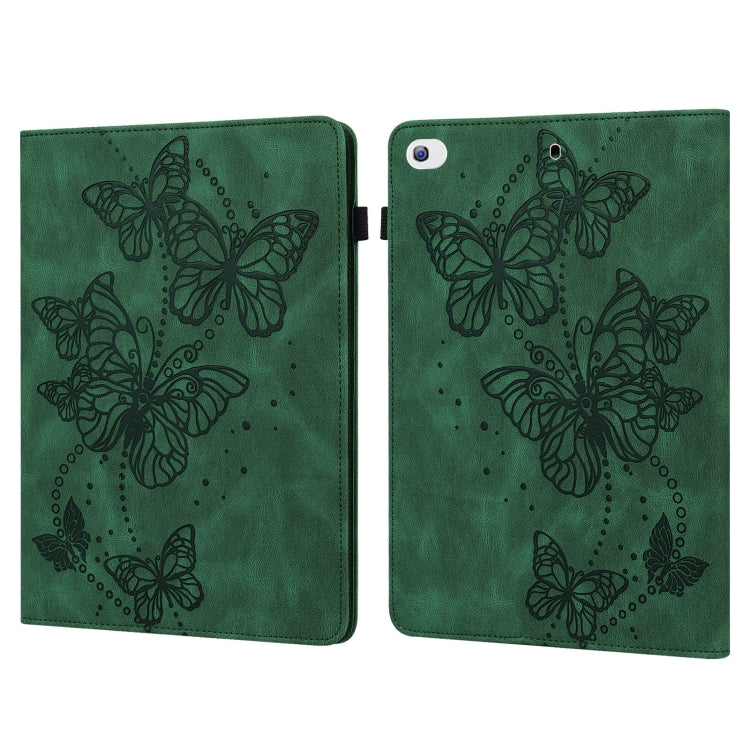 Custodia tablet in pelle con motivo farfalla compatibile iPad