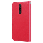Custodia portafoglio in pelle PU rosa per Galaxy A10s