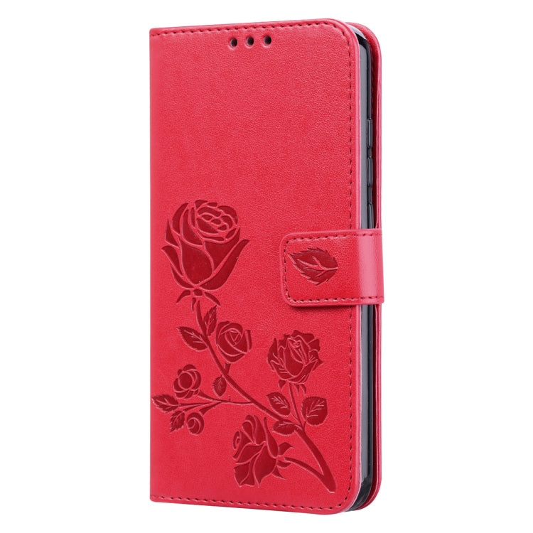Custodia portafoglio in pelle PU rosa per Galaxy A10s