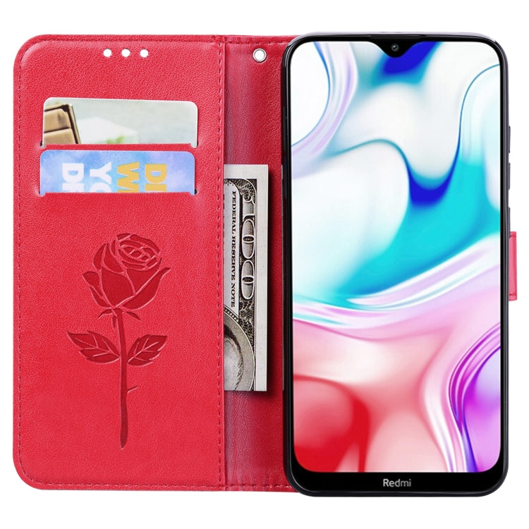 Custodia portafoglio in pelle PU rosa per Galaxy A10s