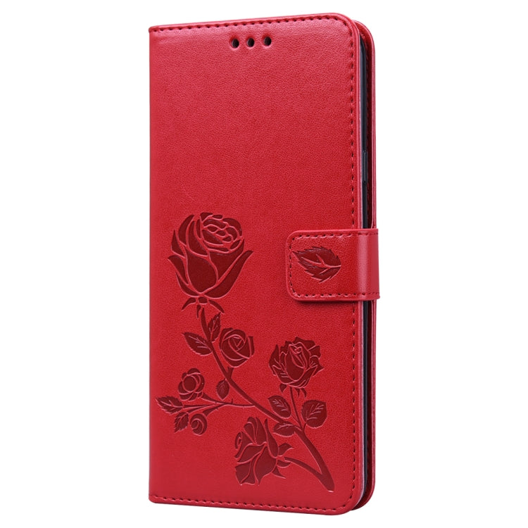 Custodia portafoglio in pelle PU rosa per Galaxy A20s