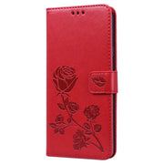 Custodia portafoglio in pelle PU rosa per Galaxy A20s