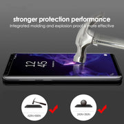 Pellicola in vetro temperato a colla piena curva liquida UV, For Xiaomi Civi