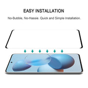 Pellicola in vetro temperato a schermo intero con bordo curvo 3D, For Xiaomi Civi (1 PC)