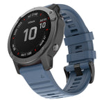 Per cinturino di ricambio per orologio intelligente in silicone Garmin Fenix 6X 26mm