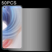 50 pellicole in vetro temperato da 0,26 mm 9H 2,5D, For OPPO K9 Pro (50 PCS), For vivo Y33s / Y76s / T1x / Y76 5G (50 PCS), For vivo Y21 / Y21t / Y10 t1 / Y01 / Y21e / Y10 / Y33s 5G (50 PCS), For Xiaomi Redmi 8A Pro (50 PCS)