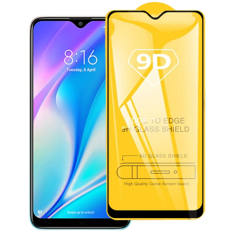 Pellicola in vetro temperato a schermo intero con colla intera 9D, For Xiaomi Redmi 8A Pro (1 PC), For Xiaomi Poco M3 Pro (1 PC), For vivo Y33s / Y76s / T1x / Y76 5G (1 PC), For vivo Y21 / Y21t / Y10 t1 / Y01 / Y21e / Y10 / Y33s 5G (1 PC)              ...