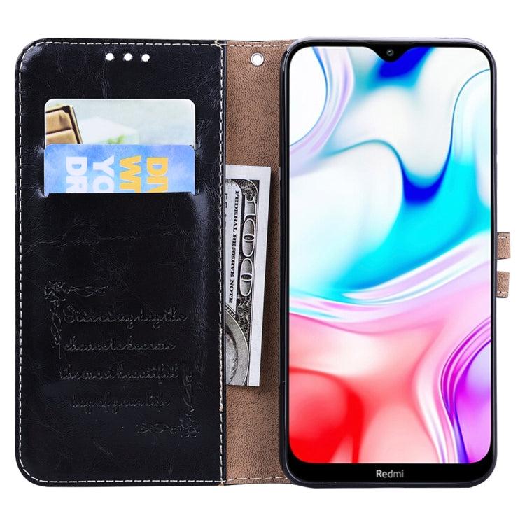 Custodia portafoglio in pelle per Xiaomi Redmi Note 8 Pro