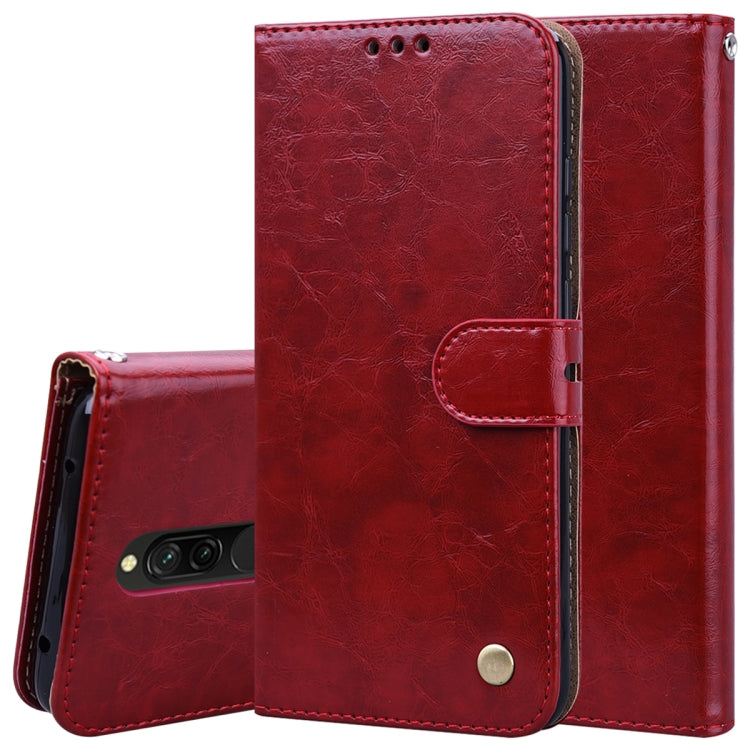 Custodia portafoglio in pelle per Xiaomi Redmi Note 8 Pro