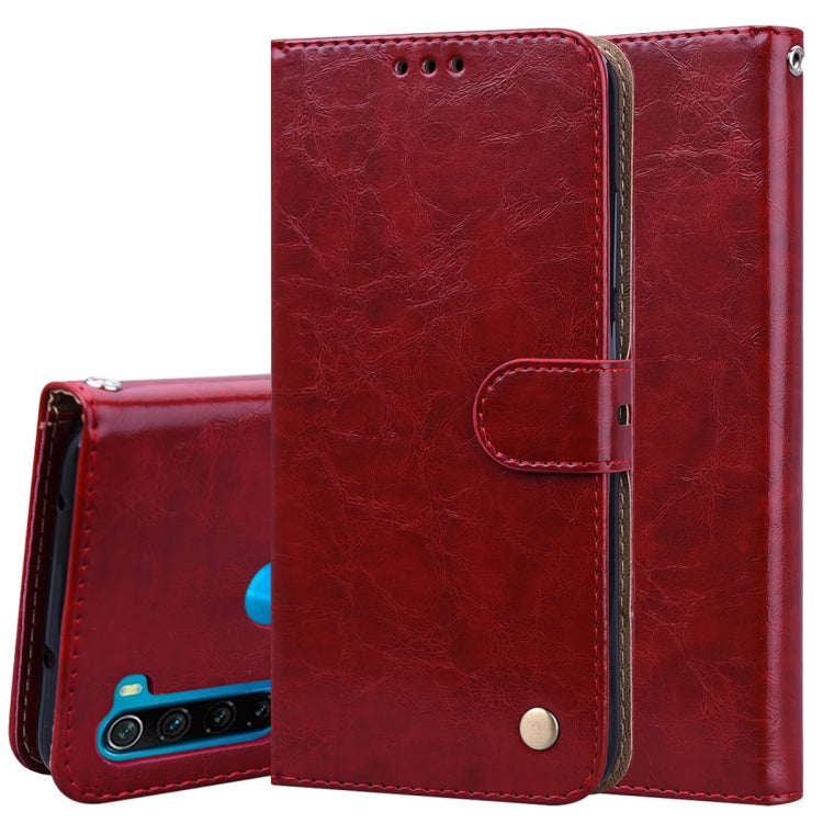 Custodia portafoglio in pelle per Xiaomi Redmi Note 8 Pro