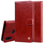 Custodia portafoglio in pelle per Xiaomi Redmi Note 8 Pro