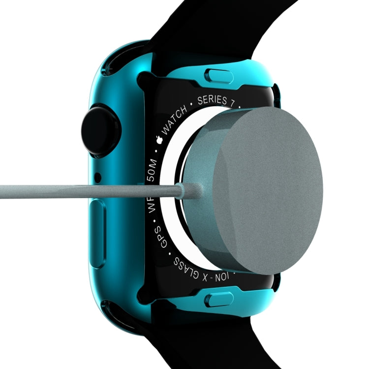 Custodia protettiva per elettroplacca all-inclusive in TPU antiurto, For Apple Watch Series 9 / 8 / 7 41mm, For Apple Watch Series 9 / 8 / 7 45mm