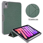 Custodia in pelle con supporto per iPad mini 6