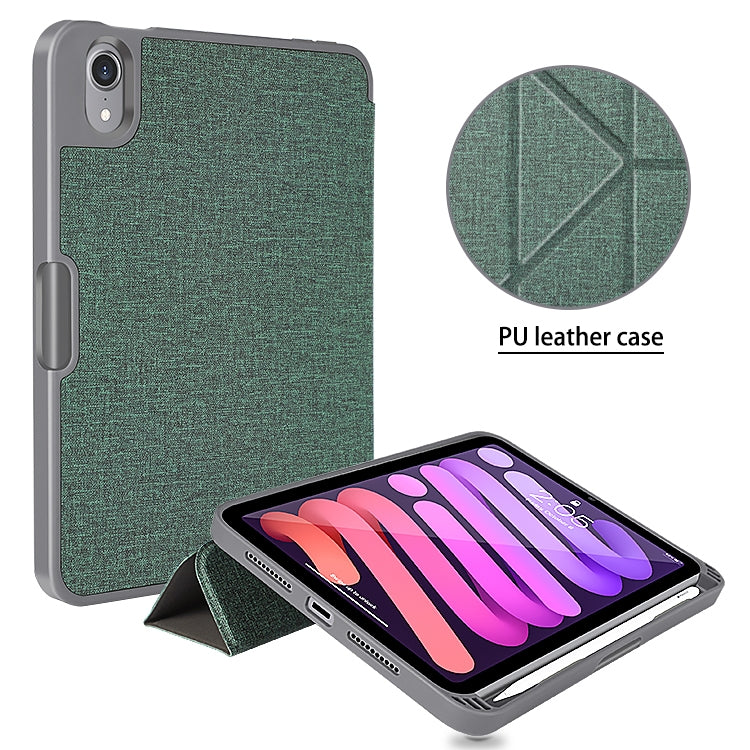 Custodia in pelle con supporto per iPad mini 6