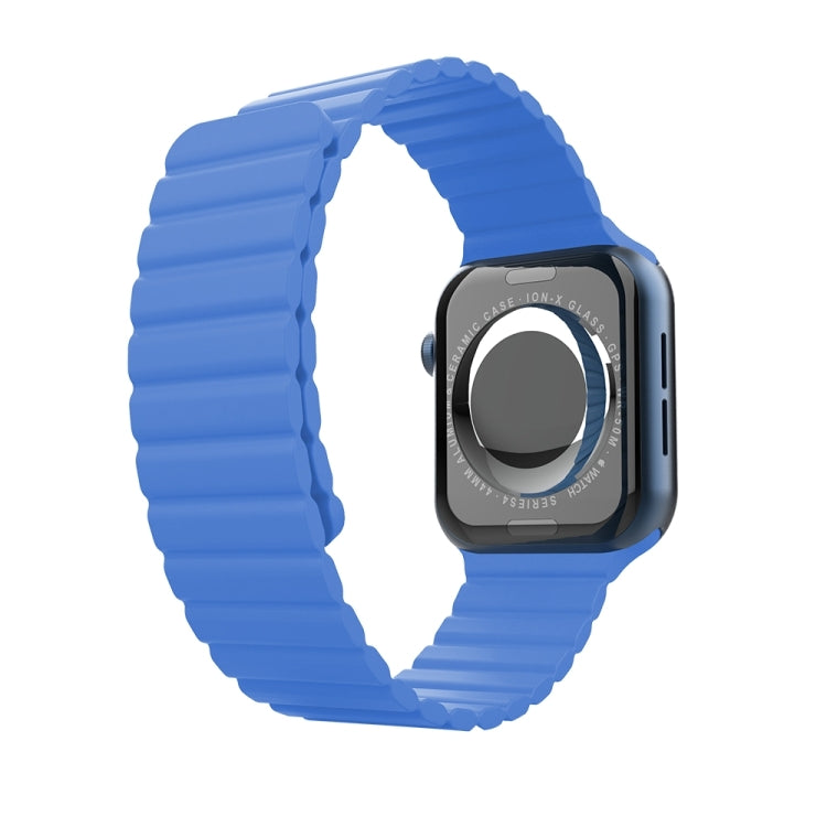 Cinturino di ricambio in silicone integrato per la serie Apple Watch, 7 41mm / 6&SE&5&4 40mm / 3&2&1 38mm, 7 45mm / 6&SE&5&4 44mm / 3&2&1 42mm