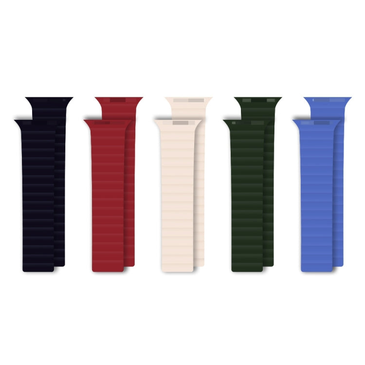 Cinturino di ricambio in silicone integrato per la serie Apple Watch, 7 41mm / 6&SE&5&4 40mm / 3&2&1 38mm, 7 45mm / 6&SE&5&4 44mm / 3&2&1 42mm