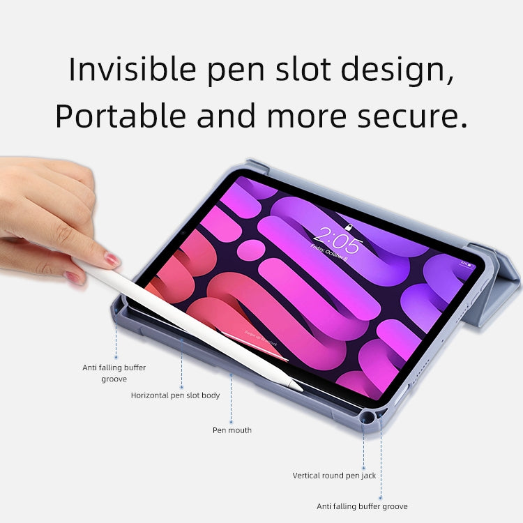 Custodia in pelle con supporto per iPad mini 6