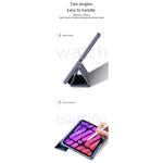 Custodia in pelle con supporto per iPad mini 6