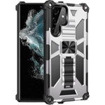 Armatura antiurto TPU + custodia protettiva magnetica per PC con supporto, For Samsung Galaxy S22 Ultra 5G, For Motorola Edge (2021)