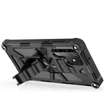 Armatura antiurto TPU + custodia protettiva magnetica per PC con supporto, For Samsung Galaxy S22 Ultra 5G, For Motorola Edge (2021)