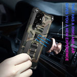 Camouflage Armor TPU antiurto + custodia protettiva magnetica per PC con supporto, For Samsung Galaxy S22 Ultra 5G, For Motorola Edge (2021)
