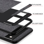 Tessuto antiurto Texture PC + custodia protettiva in TPU, For Motorola Moto G30, For Google Pixel 6, For Google Pixel 6 Pro