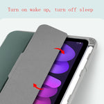 Custodia in pelle a ribalta con supporto per iPad mini 6
