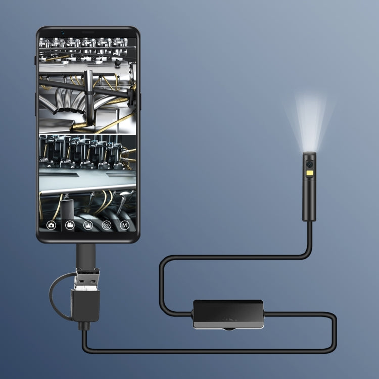 Endoscopio digitale 3 in 1 USB-C Micro USB IP68 5,5 mm