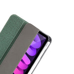Custodia in pelle TPU per iPad mini 6 2024 con trama tessuto