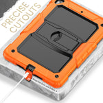 Custodia silicone antiurto con supporto per iPad 9.7 2018