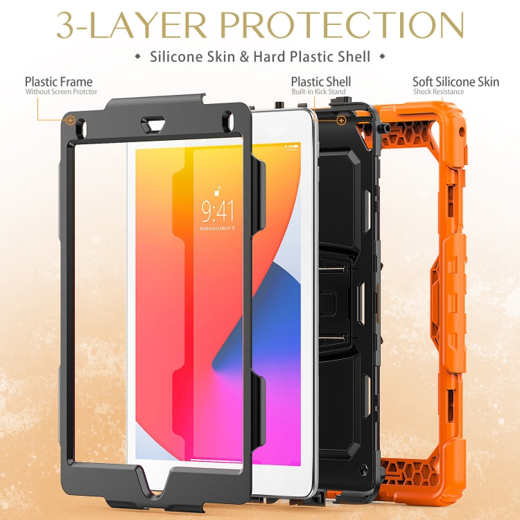 Custodia silicone antiurto con supporto per iPad 9.7 2018