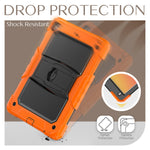 Custodia silicone antiurto con supporto per iPad 9.7 2018