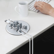 R-JUST BJ15 Lega di alluminio Regolabile Magnetico Multifunzione Disco Dati Cavo di Archiviazione Base Fissa Staffa per Laptop per Telefono Cellulare