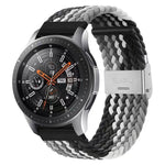 Cinturino con fibbia in metallo intrecciato in nylon universale da 22 mm, 22mm