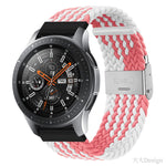 Cinturino con fibbia in metallo intrecciato in nylon universale da 22 mm, 22mm