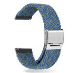 Cinturino con fibbia in metallo intrecciato in nylon universale da 22 mm, 22mm