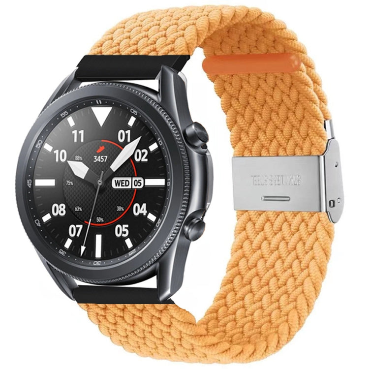 Cinturino con fibbia in metallo intrecciato in nylon universale da 22 mm, 22mm