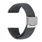 Cinturino con fibbia in metallo intrecciato in nylon universale da 22 mm, 22mm