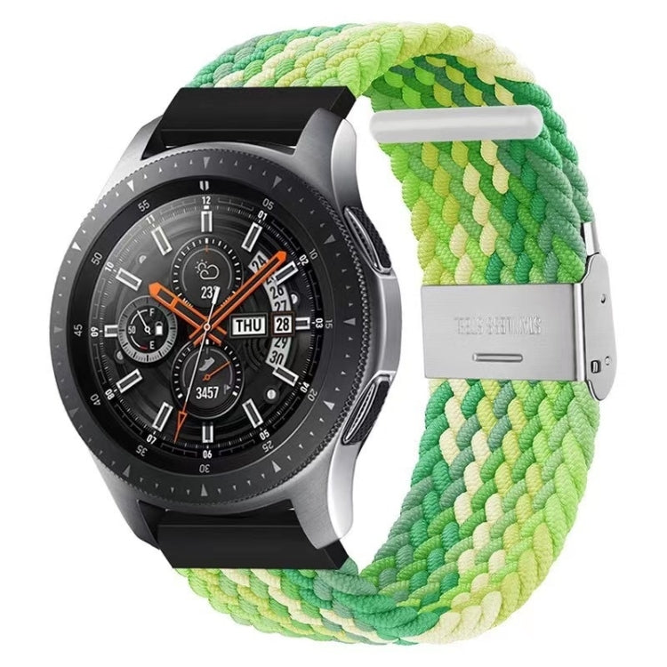 Cinturino con fibbia in metallo intrecciato in nylon universale da 22 mm, 22mm