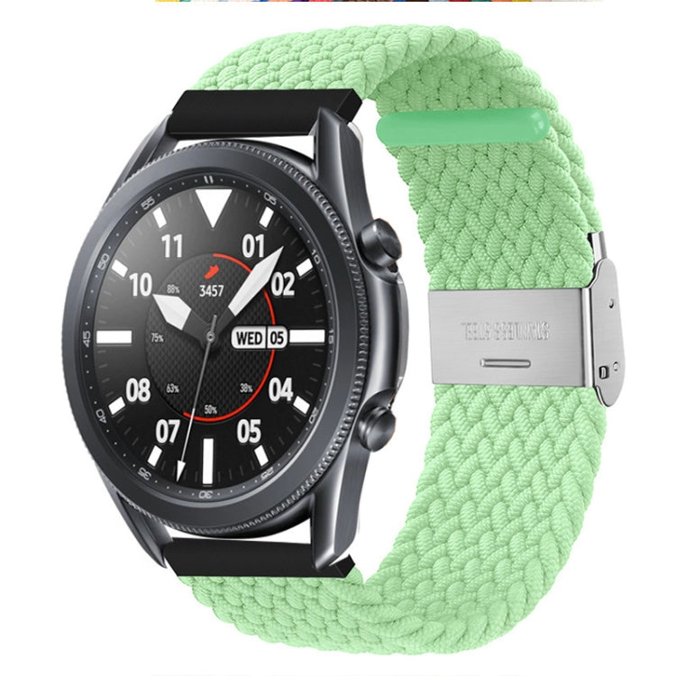 Cinturino con fibbia in metallo intrecciato in nylon universale da 22 mm, 22mm