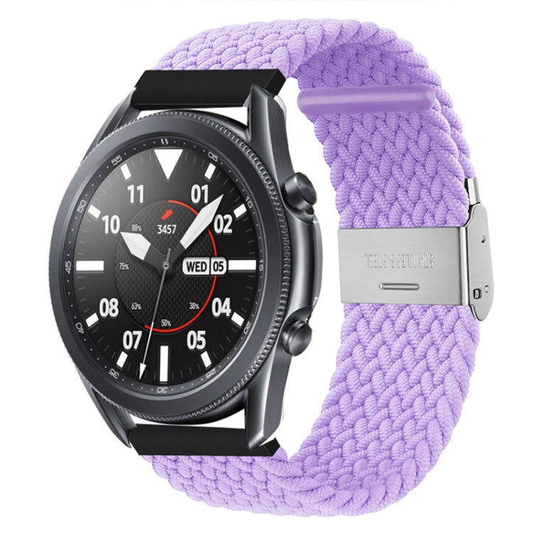 Cinturino con fibbia in metallo intrecciato in nylon universale da 22 mm, 22mm
