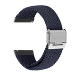 Cinturino con fibbia in metallo intrecciato in nylon universale da 22 mm, 22mm