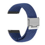 Cinturino con fibbia in metallo intrecciato in nylon universale da 22 mm, 22mm