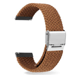 Cinturino con fibbia in metallo intrecciato in nylon universale da 22 mm, 22mm