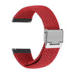Cinturino con fibbia in metallo intrecciato in nylon universale da 22 mm, 22mm