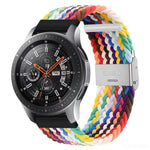 Cinturino con fibbia in metallo intrecciato in nylon universale da 22 mm, 22mm