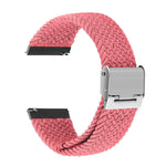 Cinturino con fibbia in metallo intrecciato in nylon universale da 22 mm, 22mm